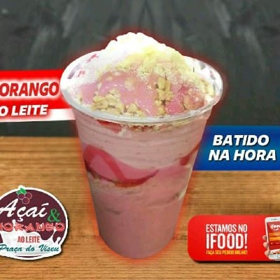 Neste valor está incluído: 2 caldas, 4 acompanhamentos. Os acompanhamentos e caldas são enviados no mesmo copo. Temos opções de ingredientes extra que vão separados. Enviamos no copo Pp (não é copo térmico).