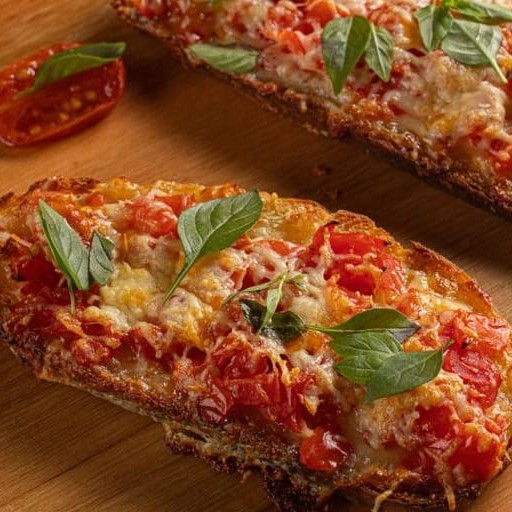 2 brusquetas de tomate