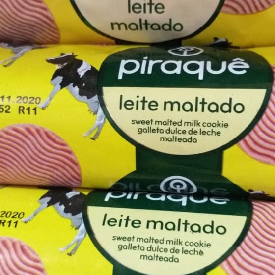 O famoso biscoito da vaquinha. Pacote com 160g.