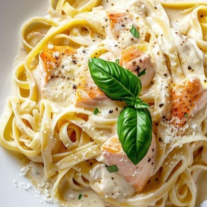 Delicado e cheio de sabor: nosso fettuccine é envolvido por um cremoso molho de camarões salteados com alho-poró, finalizado com mussarela derretida e um toque fresco de cheiro-verde. Uma combinação leve, sofisticada e irresistível.