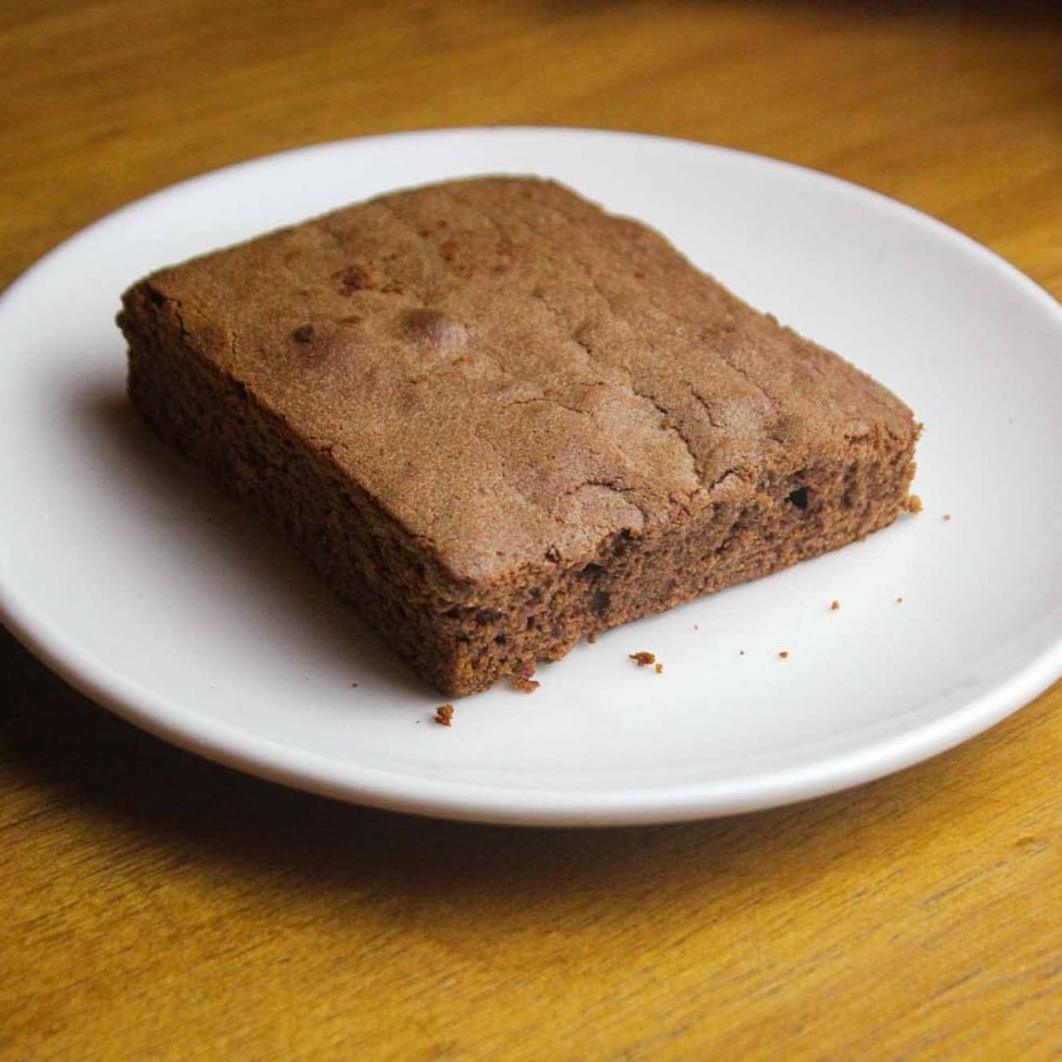 Delicioso brownie, feito pela nossa equipe.