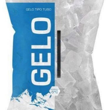 Gelo Em Cubos Filtrado Peso 10kg (Apropriado Para Consumo Humano)
