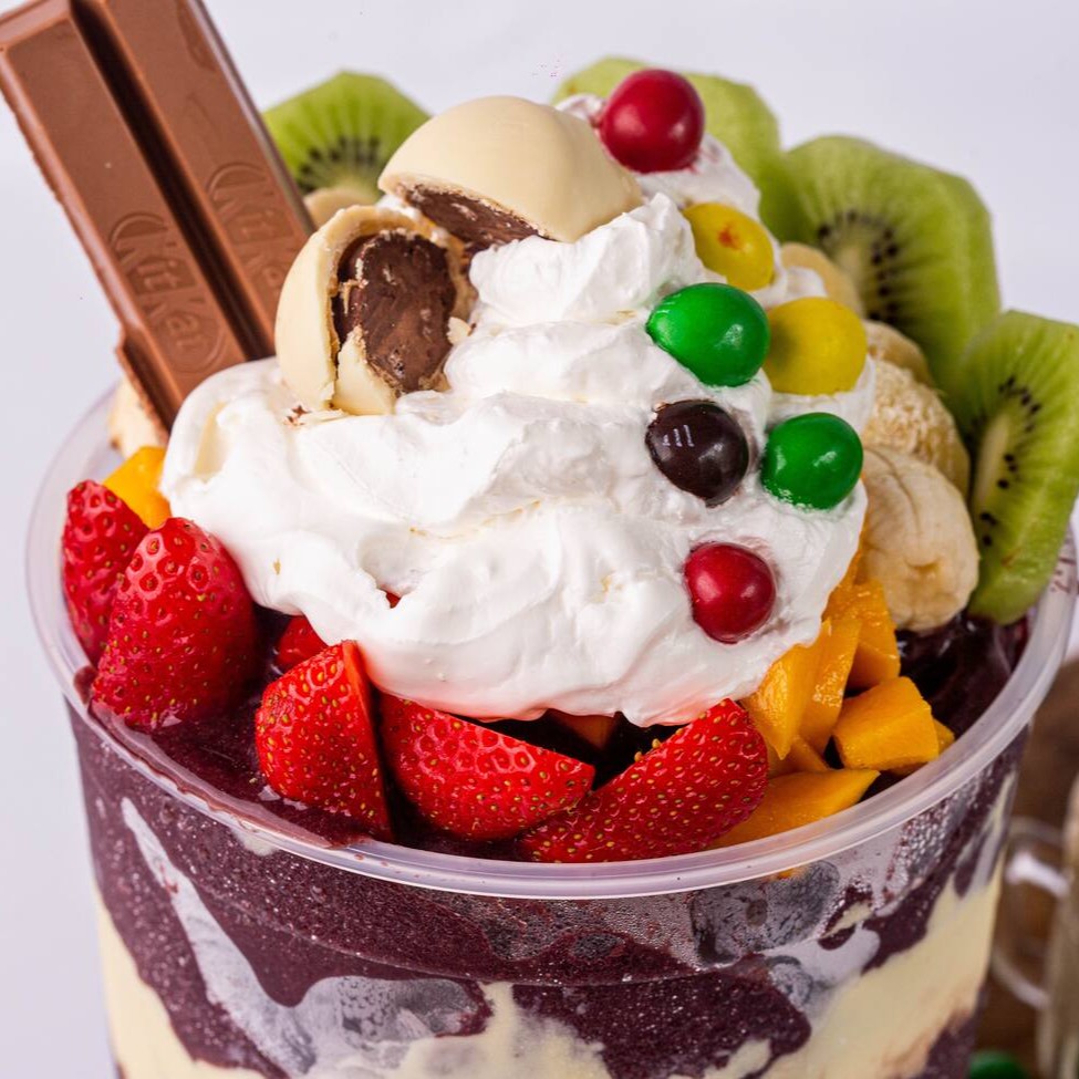 Açaí gourmet exclusivo Grupo Marujo.