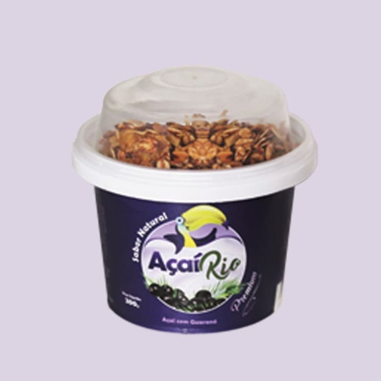 Açaí Rio Congelado com Guaraná Embalagem 200g