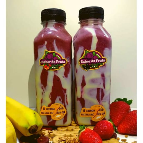 Um delicioso e cremoso açaí na garrafa que você pode saborear em qualquer lugar!!!