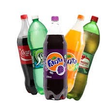 Dolly Guaraná, itubaina, Guaraná antártica, Fanta laranja, coca cola e coca zero
