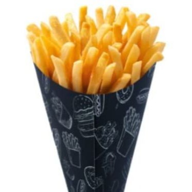 Muita batata-frita Mccain fininha no cone! Acompanha molho Billy Jack.