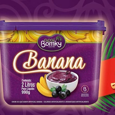 Delicioso açaí batido com Guaraná e banana!