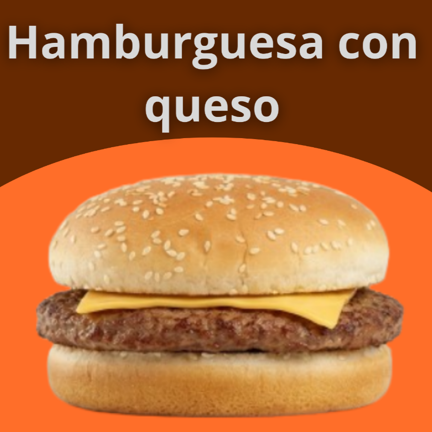 Hamburguesa con Queso