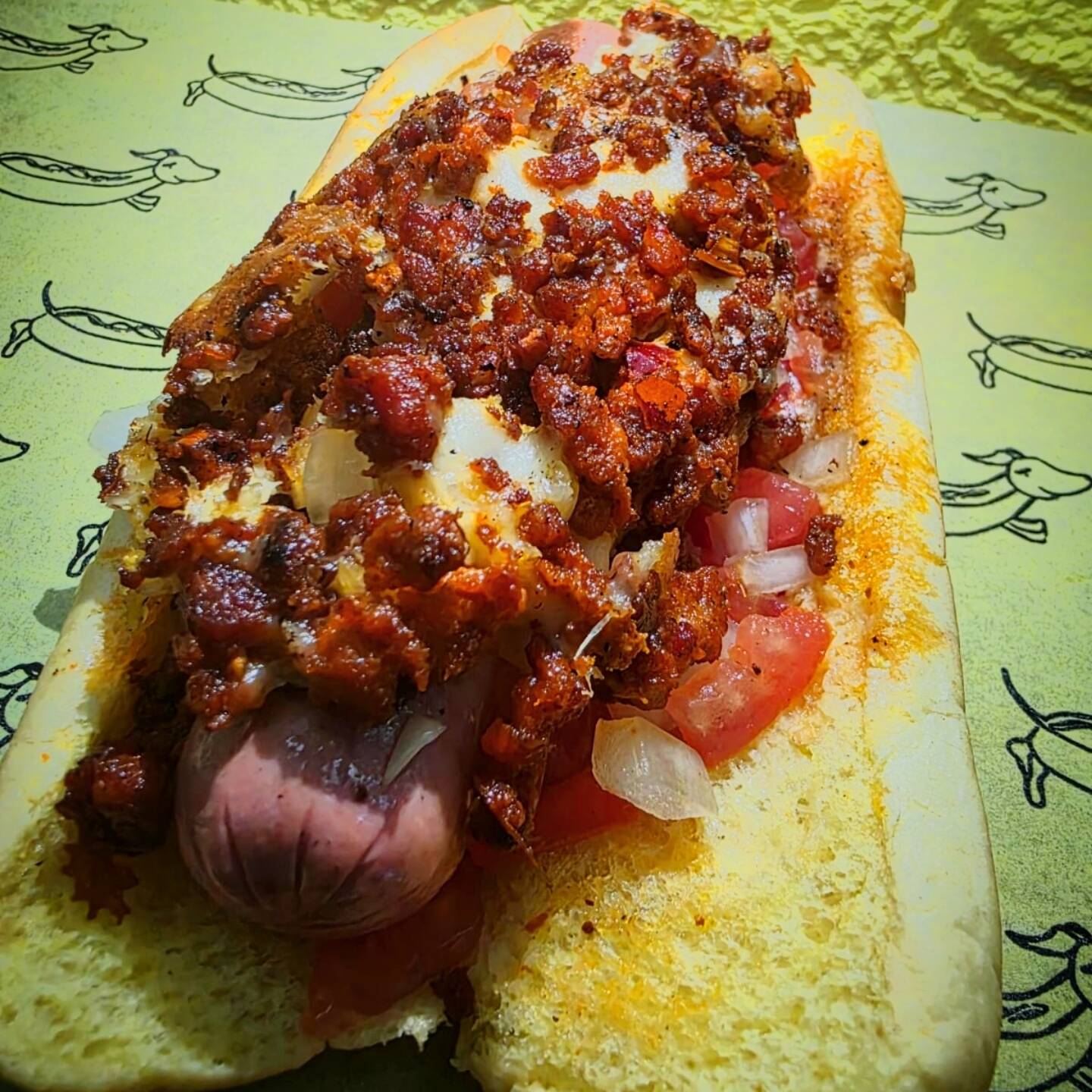 Hot Dog con Pastor