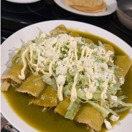Enchiladas Verdes