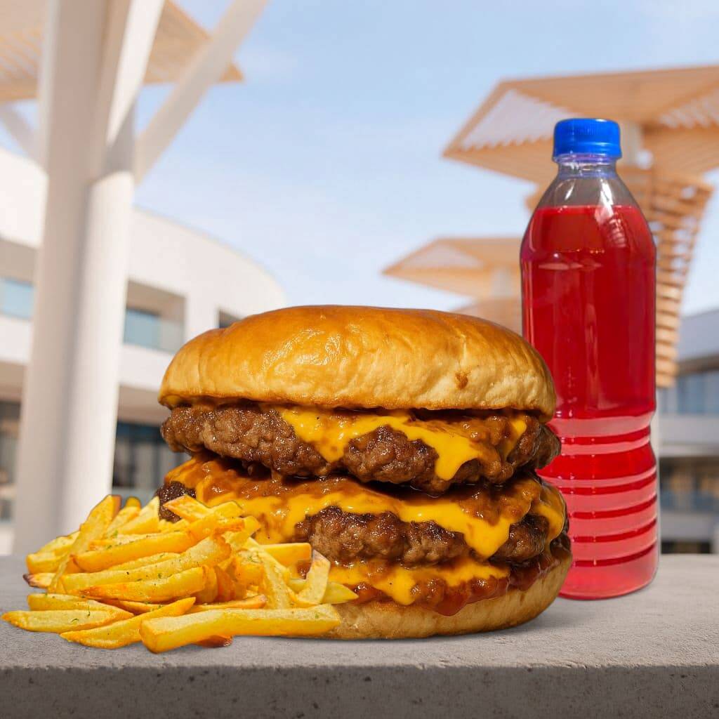 Combo ¡Manchosa Doble! - 🍔+🍟+🥤