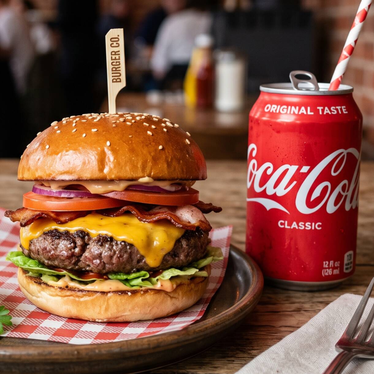 Combo Burger & Refresco ¡Gratis!