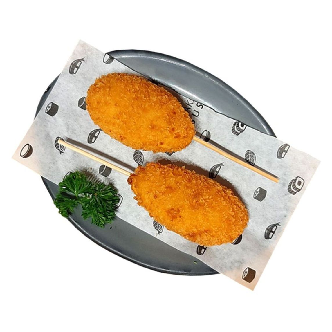 KUSHIAGUE DE PLATANO CON QUESO MANCHEGO