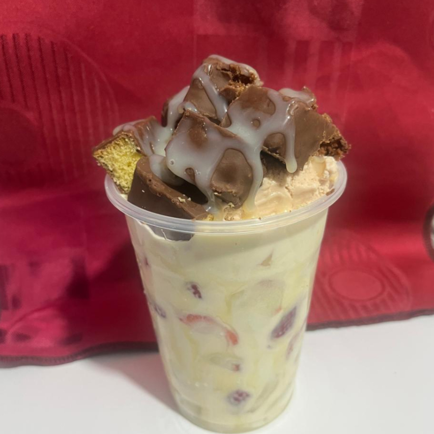 Fresas con Crema 16 oz
