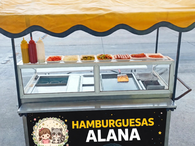 HOT DOGS Y HAMBURGUESAS ALANA