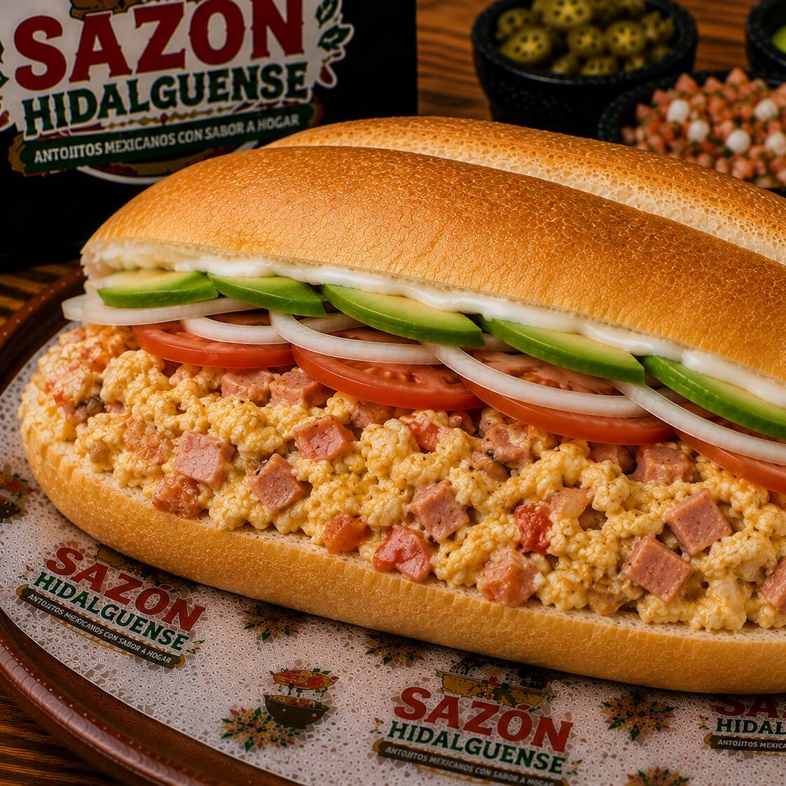 Torta de Jamón con Huevo