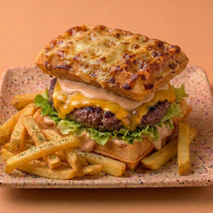Waffle Burger