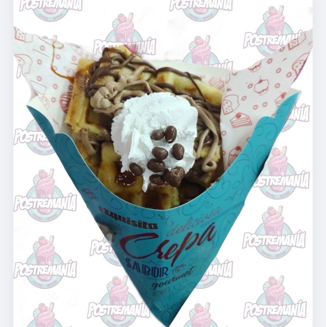 Waffle con Frutas
