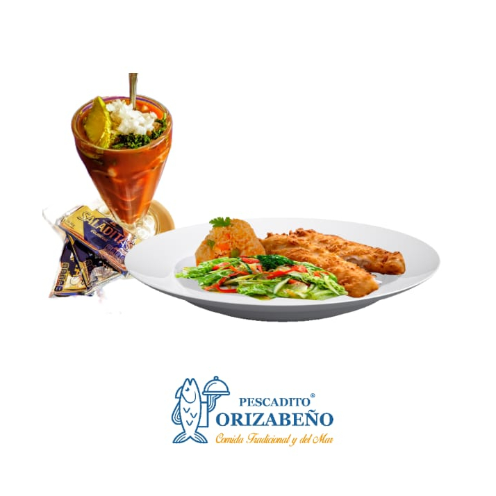 PAQUETE 1 - COCTEL GD + FILETE CH