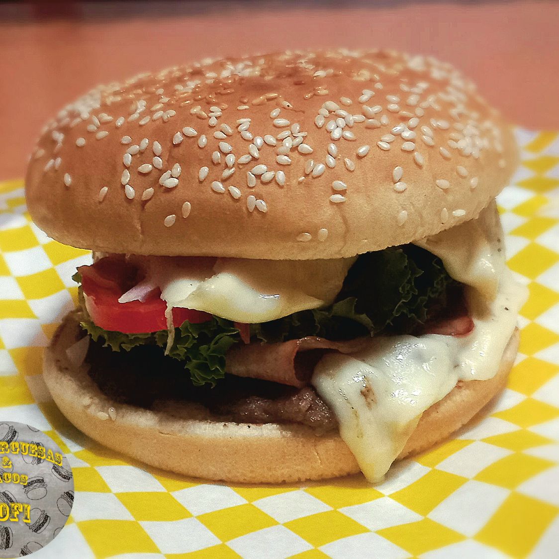 Hamburguesa 3 Quesos