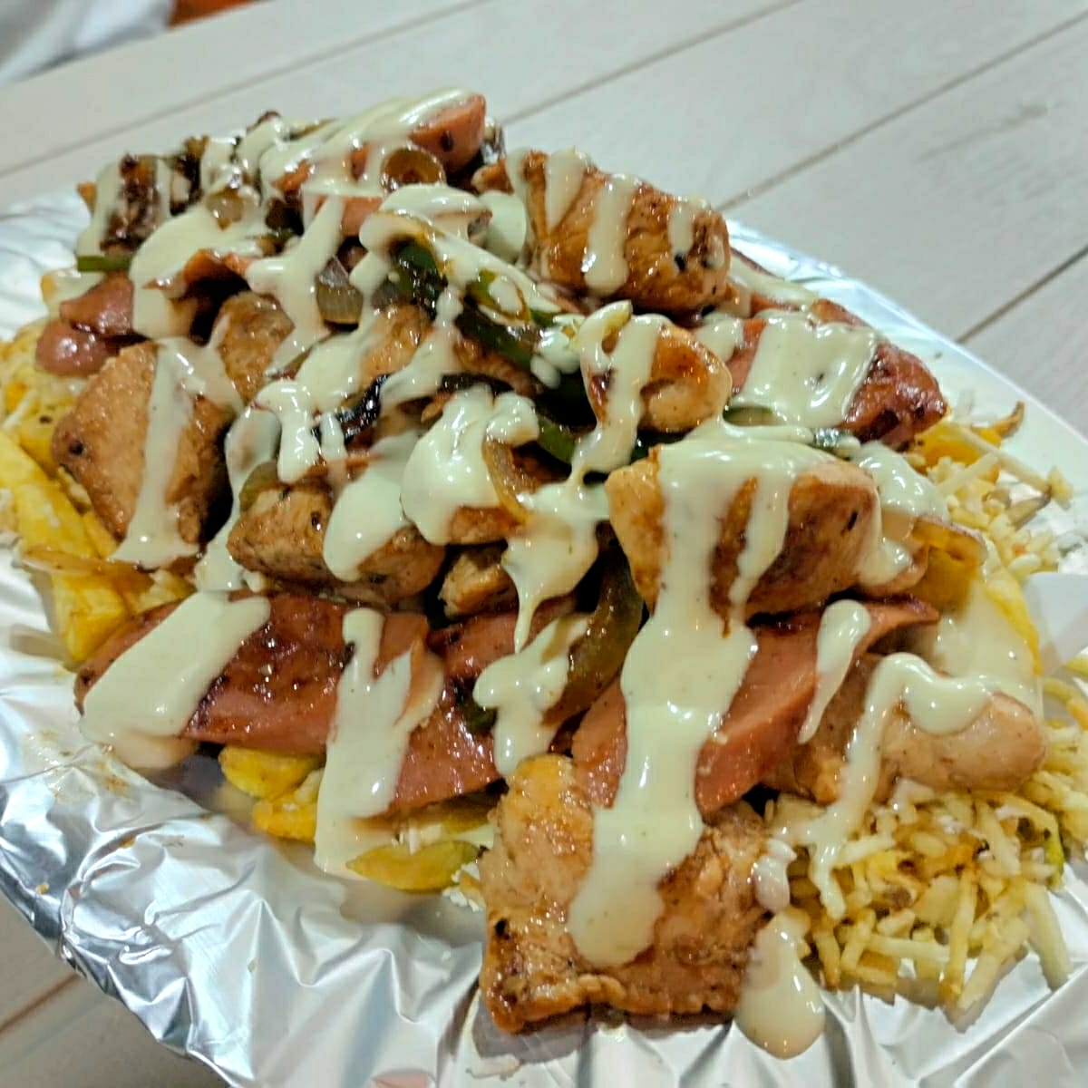 Salchipapa de Todito..