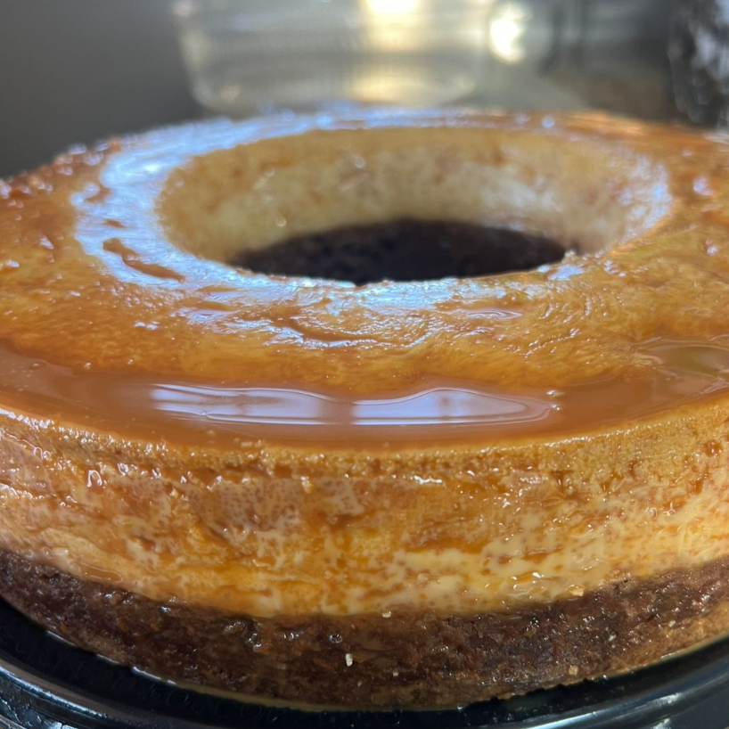 Rebanada de Chocoflan