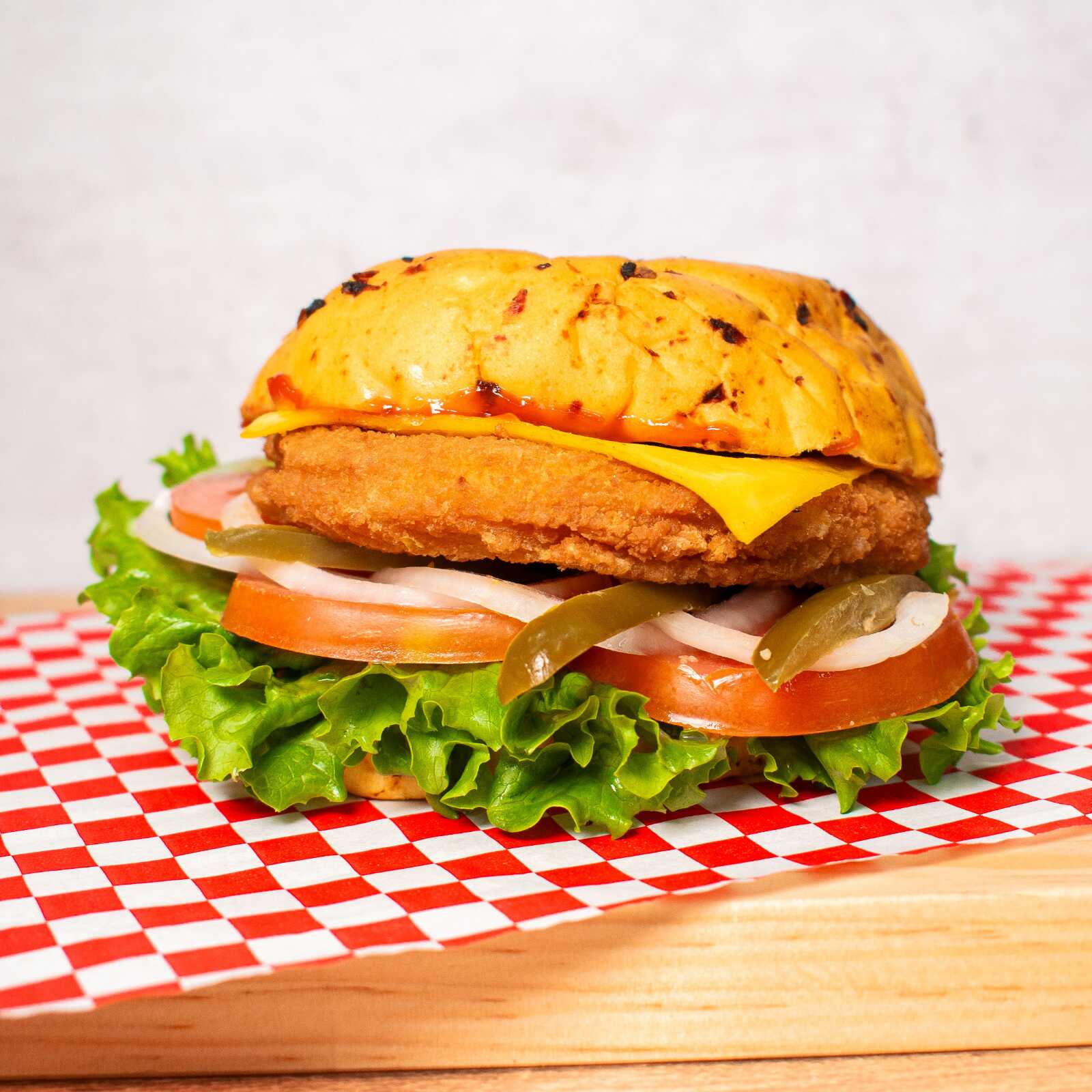 Hamburguesa Pollo Empanizado
