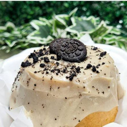 mini no tamanho gigante no sabor, creme de ninho biscoito Oreo.