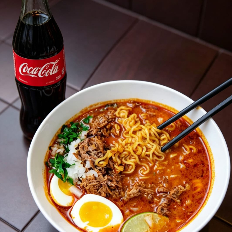 COMBO BIRRIAMEN Y COCACOLA