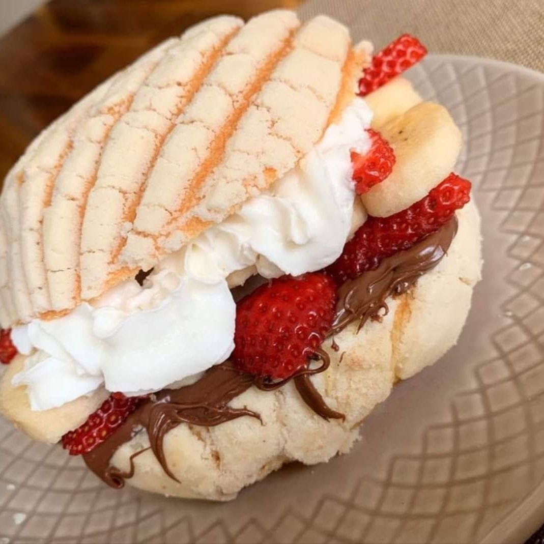 Conchas Rellena (fresa)