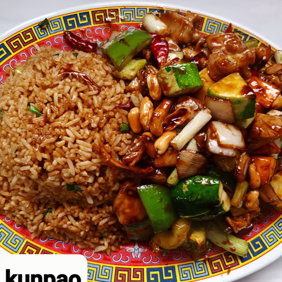 Pollo Kung Pao Arroz Frito Chun Kun