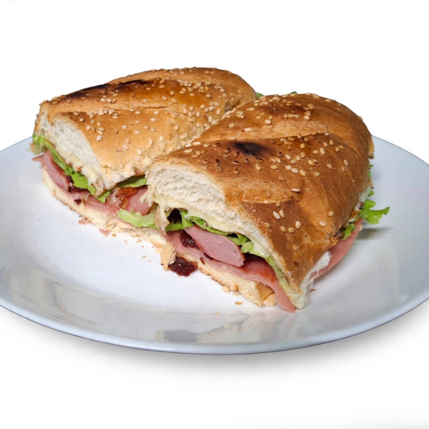 Baguette de Jamon y Queso Manuel