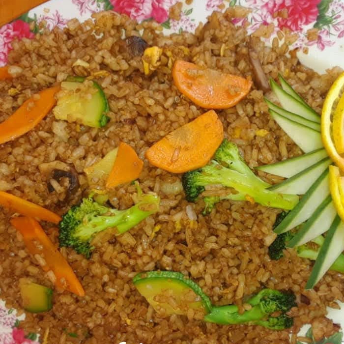 Arroz Frito con Res Grande