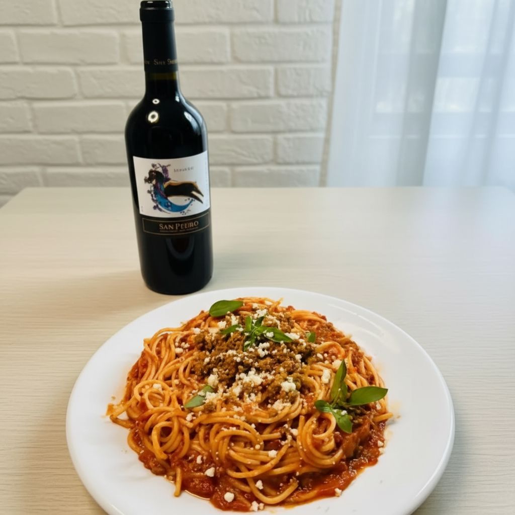 Descubra o sabor irresistível da nossa massa ao molho pomodoro! Com suculenta carne moída, tomates frescos e azeitonas, é uma explosão de tradição e sabor. Ideal para momentos especiais. Deleite-se a cada garfada!