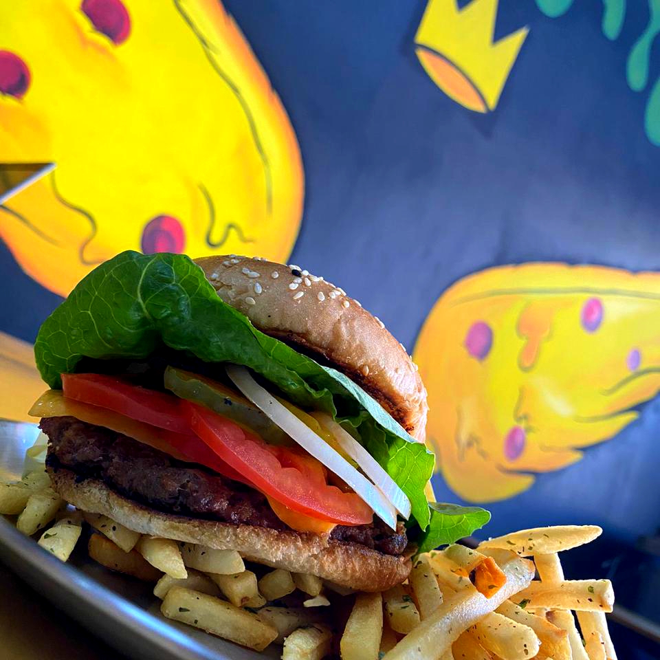 Hamburguesa Clasica con papas