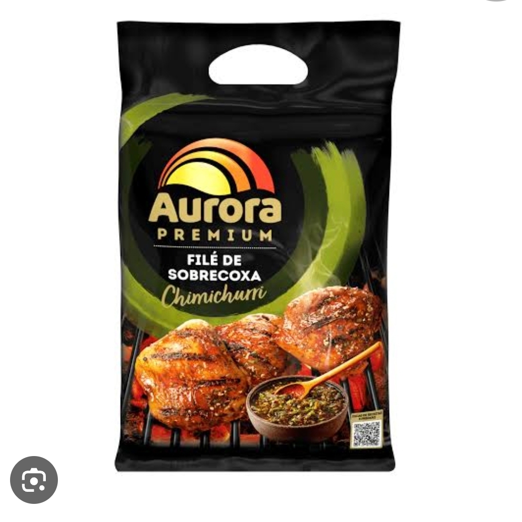 Filé de Sobrecoxa Desossada e Temperada com Chimichurri 800 gramas