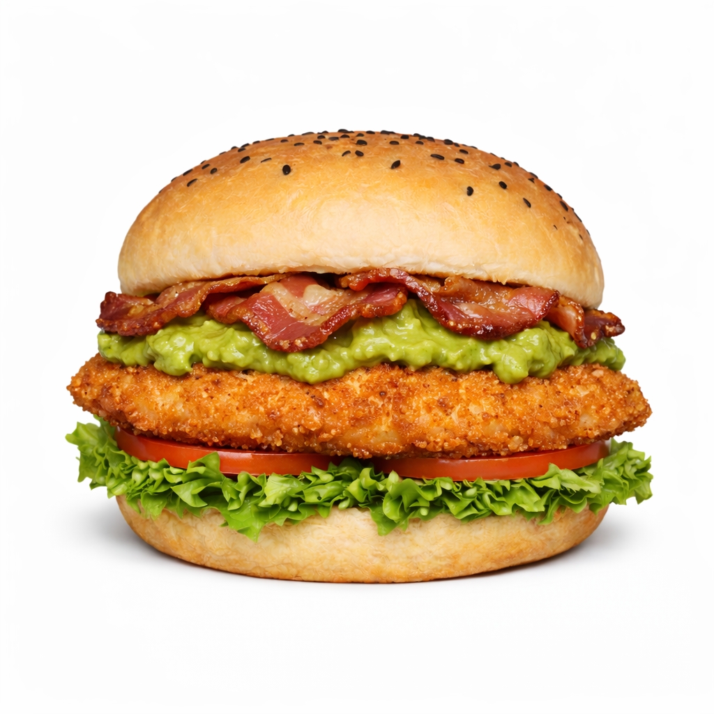 Hamburguesa Pechuga Crujiente