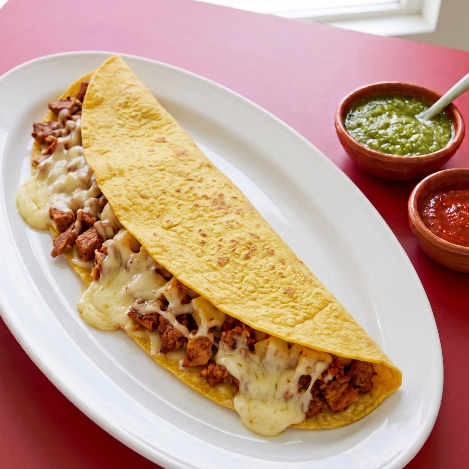 Quesadilla con Manchego