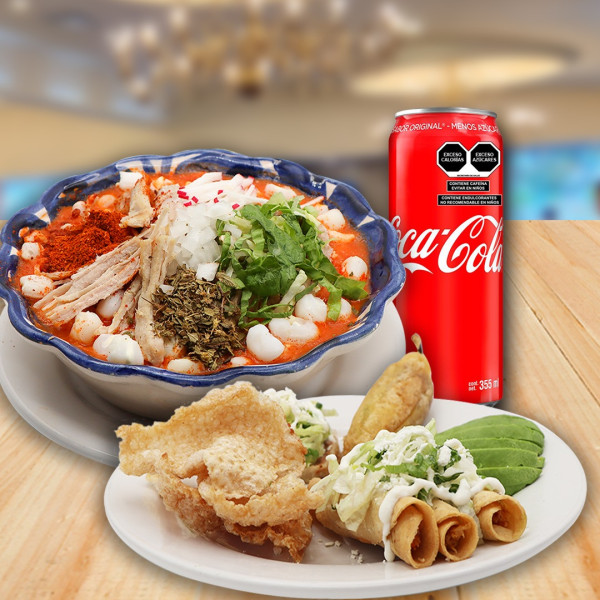 Combo Pozole Coca-Cola