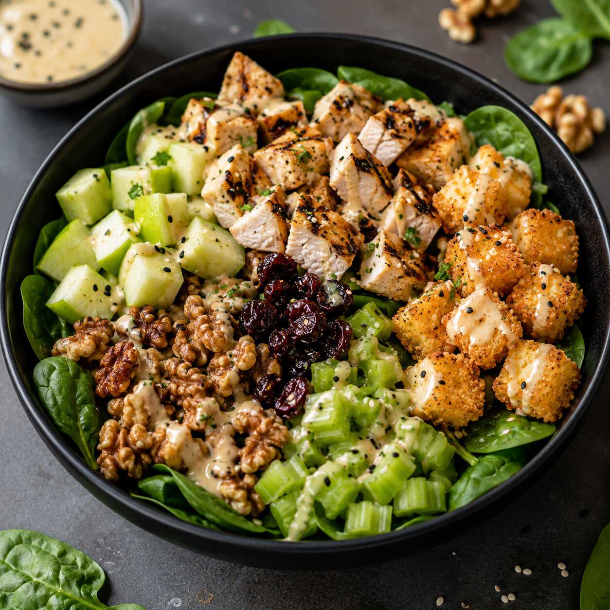 CRISPY APPLE SALAD