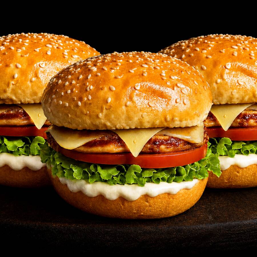 Levo três pelo preço de 2(dois) Lanche Cheesemburger