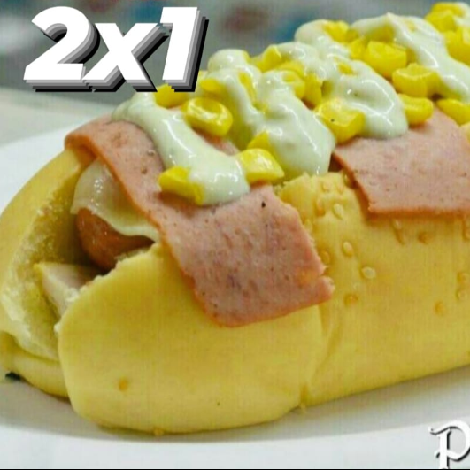 2x1 Perros Escocés Jamón + Papas Francesas