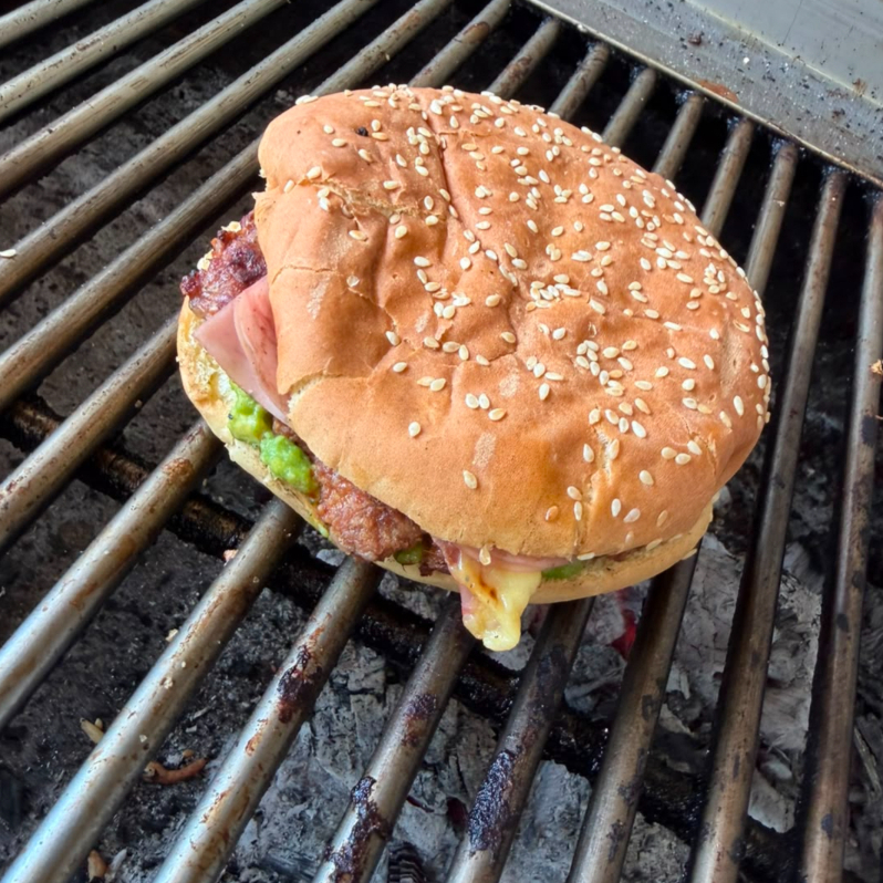 Hamburguesa al Carbón Doble