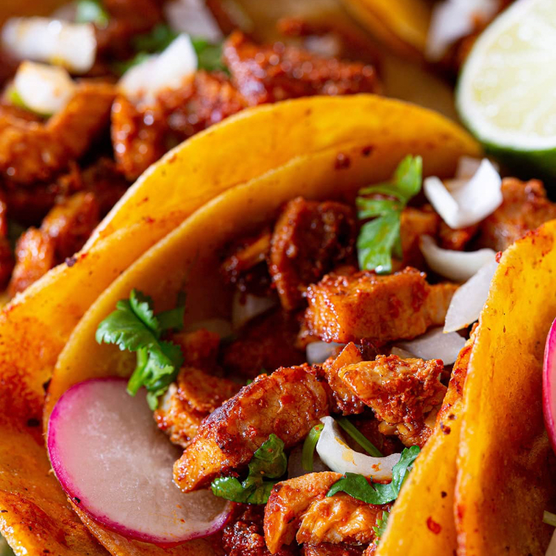 Taco Grande de Adobada