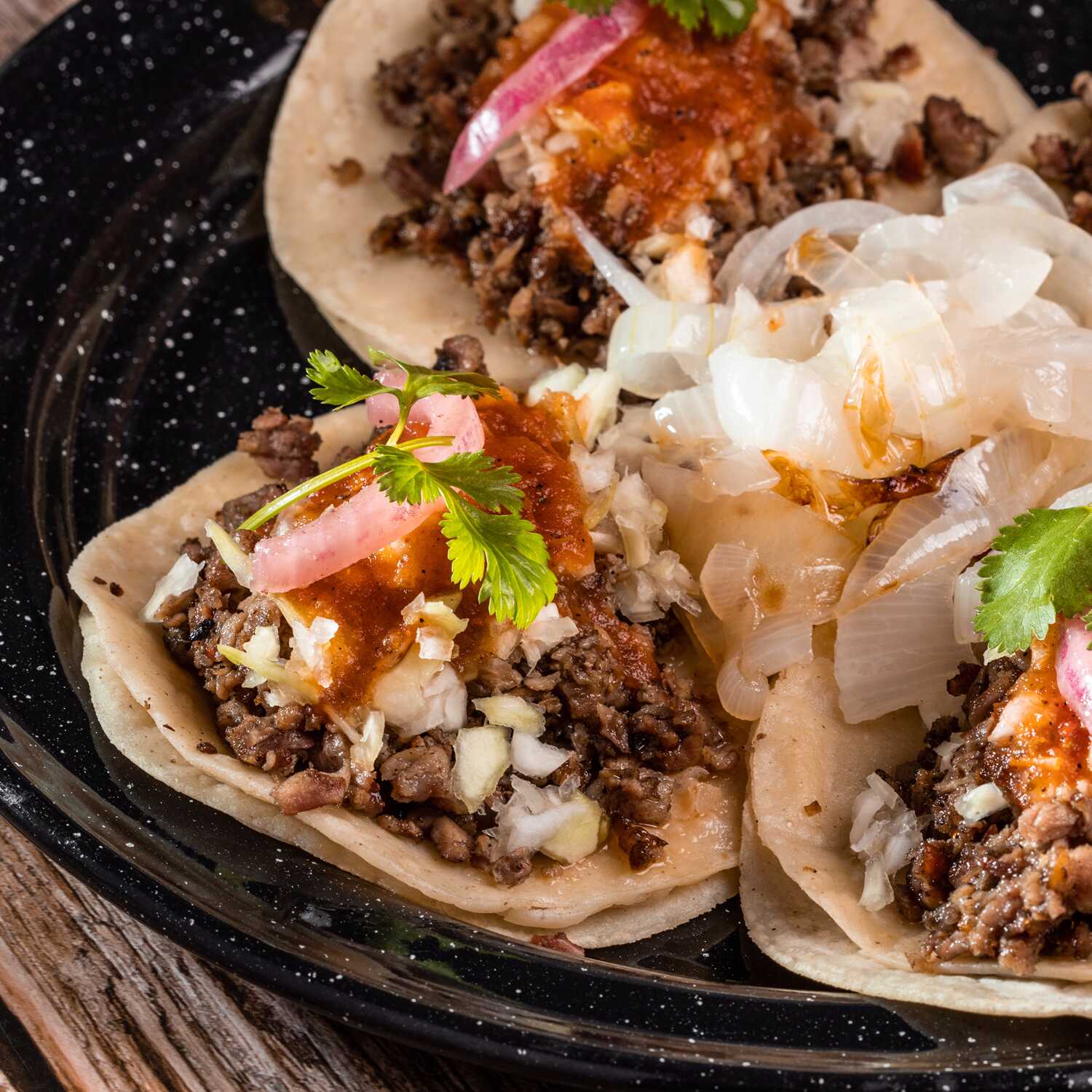 Tacos de Carne Asada Tortilla Maíz