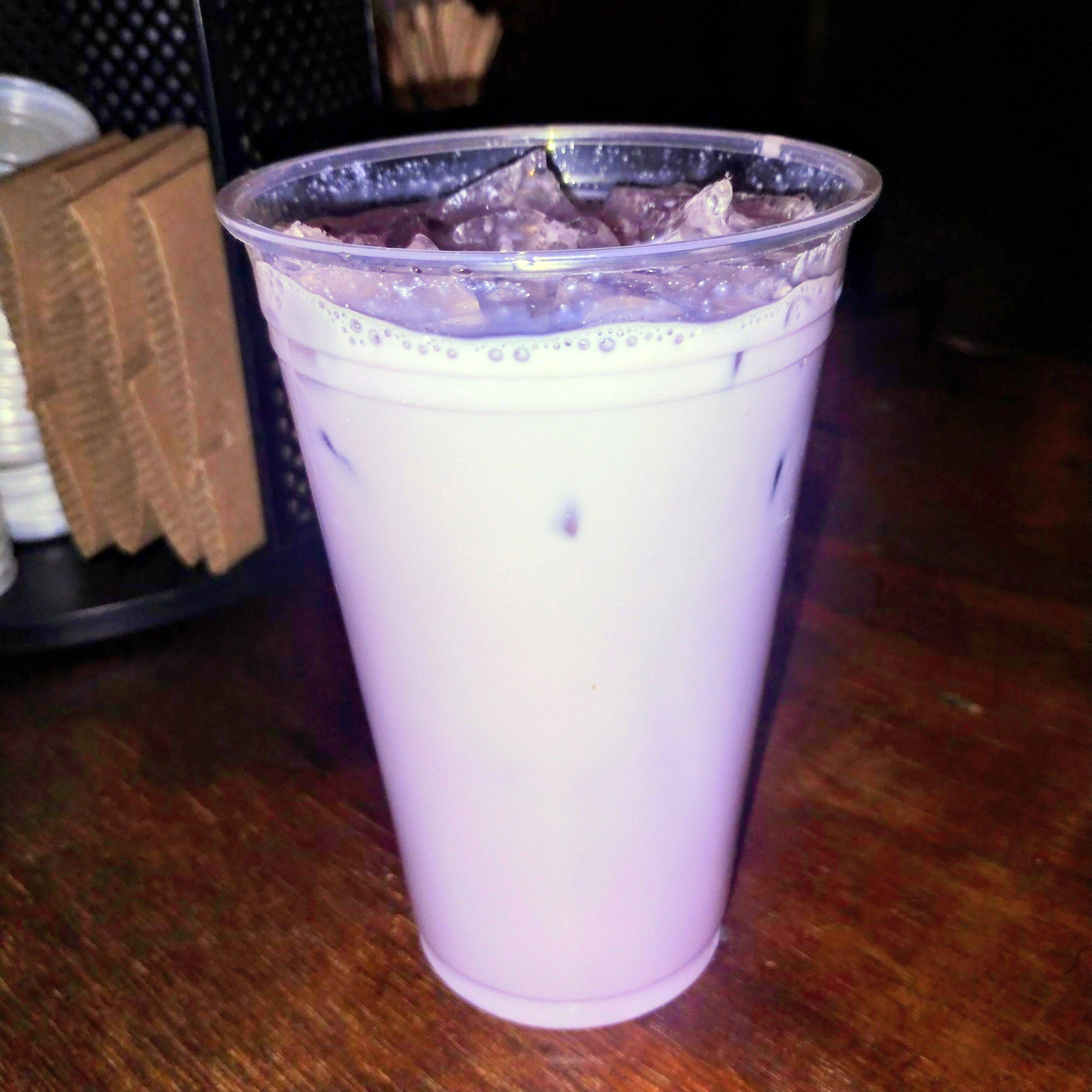 Iced Latte Taro