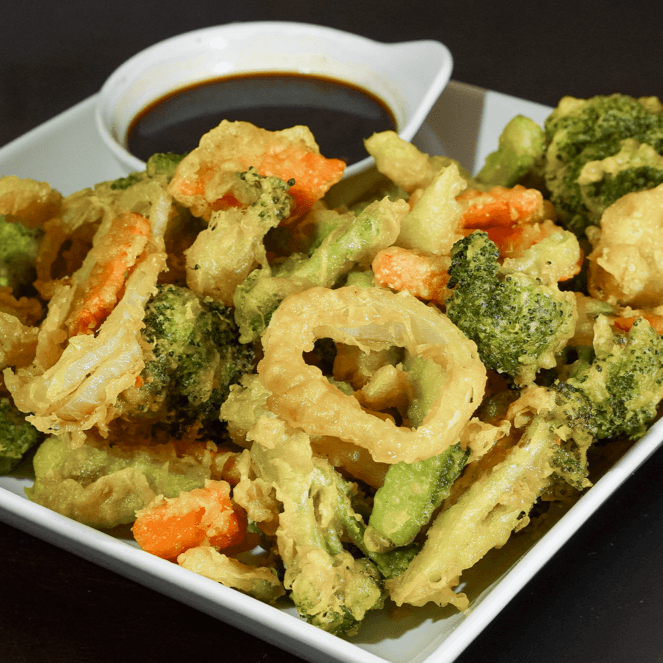 Verduras en Tempura