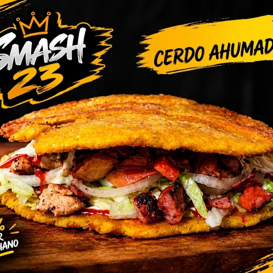 Patacón Especial de Cerdo Ahumado
