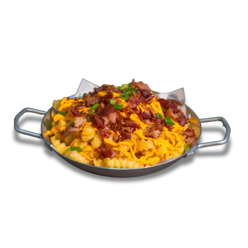 Hakuna batata, cheddar e bacon.